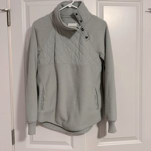 Abercrombie Small Button Neck Fleece